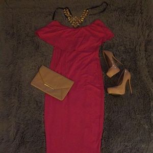 ASOS Fuchsia Maternity dress